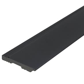 Rodapé de Poliestireno Frisado Casablanca Preto