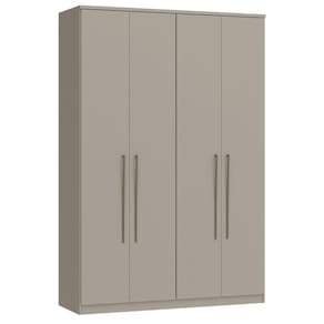 Guarda-roupa Modulado 4 Portas Elegance Níquel