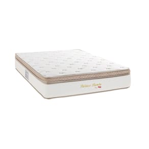 Colchão Casal Molas Ensacadas 138cm X 32cm Pallace Branco