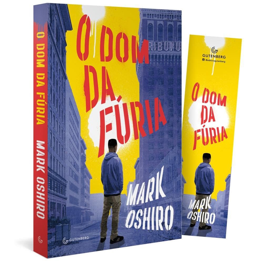 O dom da fúria (com marcador + estêncil)