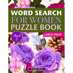 Word Search Puzzle Book Genérica for Women Large Print Book 2
