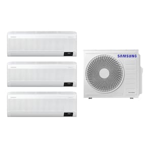 Tri-Split Samsung WindFree 28.000 BTUs (Hi Wall 2x9.000 e 1x12.000) Quente/Frio com WiFi