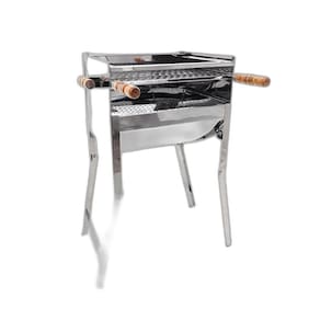 Churrasqueira Inox Portátil N1 Modelo Fechada