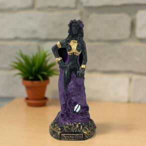 Imagem Maria mulambo estátua umbanda candomblé resina 15 cm