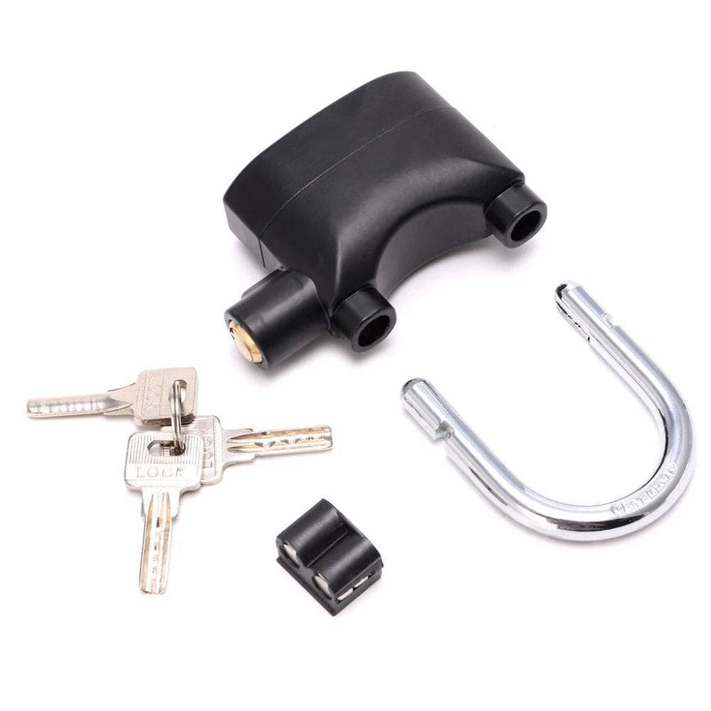 Cadeado Sirene Alarme Anti Furto 110Db Segurança
