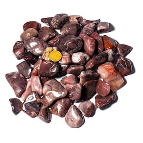 1 kg Aragonita Roxa Rolado Pedra Natural M 20 a 35mm Tipo B