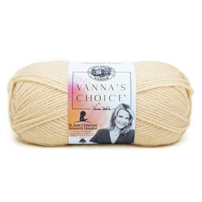 (1 novelo) Lion Brand Yarn Vanna`s Choice Yarn Beige