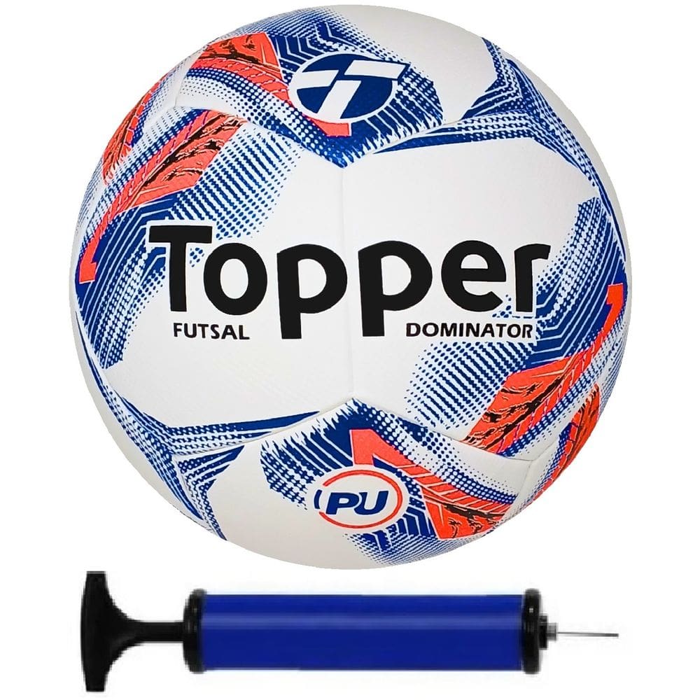Bola Futsal Topper Dominator + Bomba de Ar