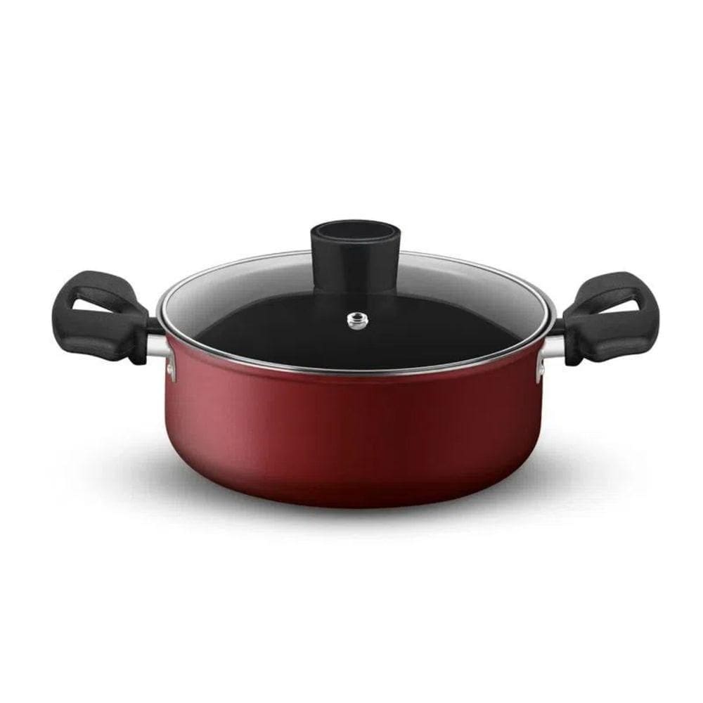 Caçarola Antiaderente com Tampa 3,1 Litros 22cm - Rochedo