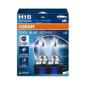 Par De Lâmpada Osram Cool Blue Intense H15 3700k 12v 55/15w