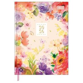 Agenda Diária 2026 Costurada M4 Feminine Dreams Tilibra