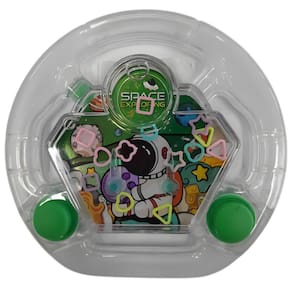 Jogo de Argolas de Mão Space N244214-7 Verde - Quanhe