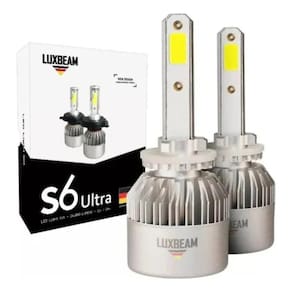 Super Led 26000 Luxbeam S6 H1 H3 H4 H7 H11 Hb4 Branco Frio