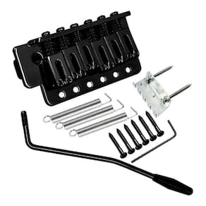Ponte Tremolo Ronsani P/ Stratocaster Kit Preto 697