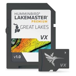 LakeMaster Premium Humminbird 602002-1 Great Lakes V1