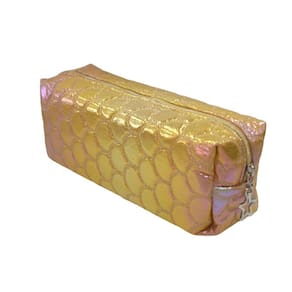 Estojo Multiuso Sereia c/ Zíper 2403771 Dourado - Quanhe