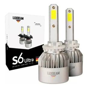 Super Led 26000 Luxbeam S6 H1 H3 H4 H7 H11 Hb4 Branco Frio