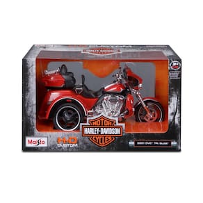 Veículo fundido sob pressão Maisto 1:12 H-D 2021 CVO Tri Glide