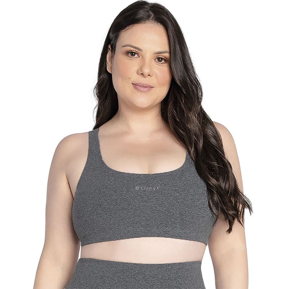 Top Academia Trinys Plus Size Básico Suplex F-11207