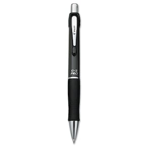Caneta rolante de gel PILOT G2 Premium Fine Point 0,7 mm preta