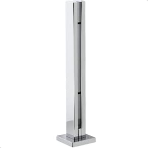 Torre Guarda Corpo Pinça 2 Furos Para Vidro 40cm Inox FS