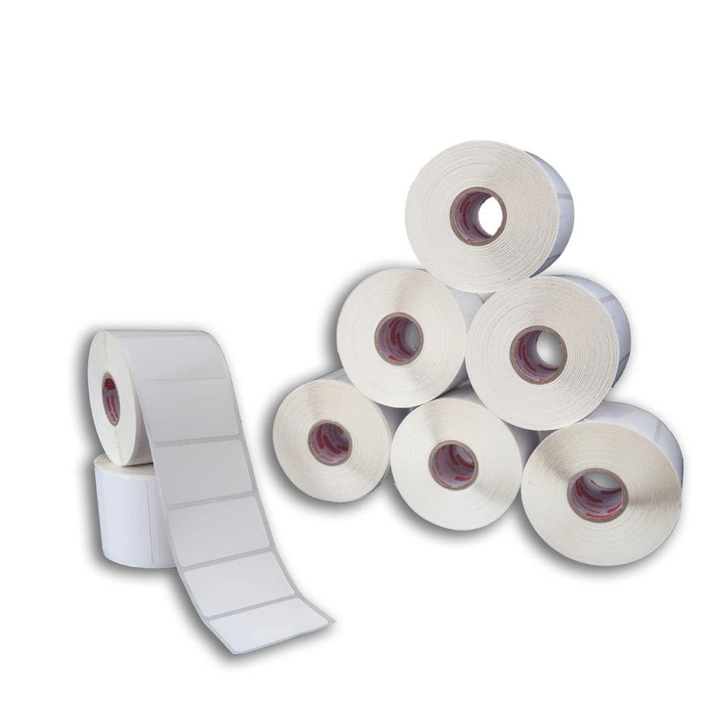 3 Etiquetas Térmicas 50x30mm Direta | 909 un/rl Sem Ribbon