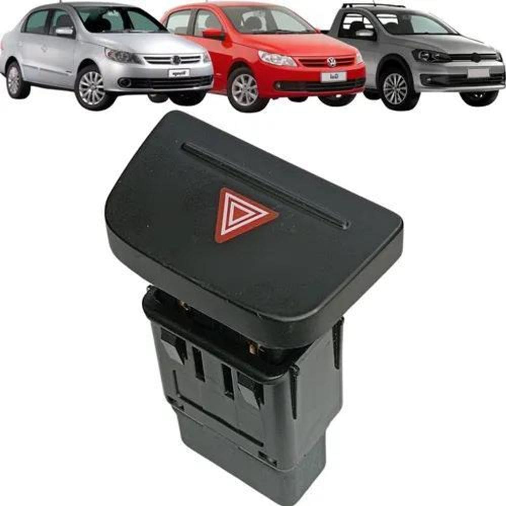 Botão Pisca Alert Gol Saveiro Voyage G5 2008 A 13 5U0953235A