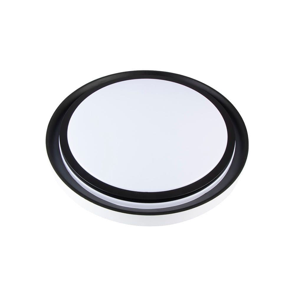 Plafon Nordecor Zony Redondo 2670 Led Bivolt Preto