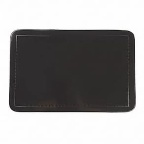Jogo Americano Color Suplat Retangular Preto Copa e Cia PVC