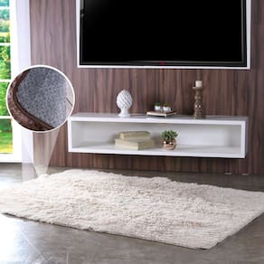 Tapete Fluffy para Sala 100% Poliester 140x200cm