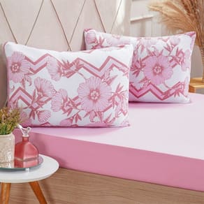 Jogo de Cama Solteiro Dreams Malha 100% Algodão 88x188x25cm