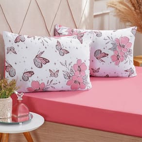 Jogo de Cama Solteiro Dreams Malha 100% Algodão 88x188x25cm