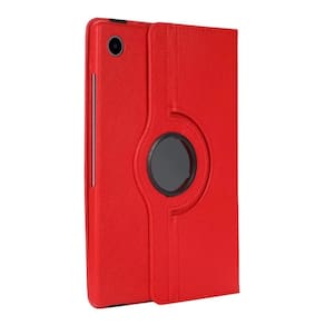 Capa Case Giratoria Galaxy Tab A8 10.5 2021 X200 X205 Vermel