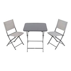 Conjunto Jardim Varanda Aco Bege Square 2 Pessoas - Madrid