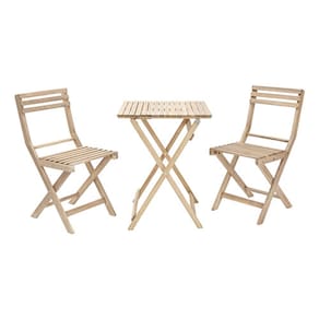 Conjunto Jardim Varanda Madeira Dobravel 2 Pessoas - Riviera