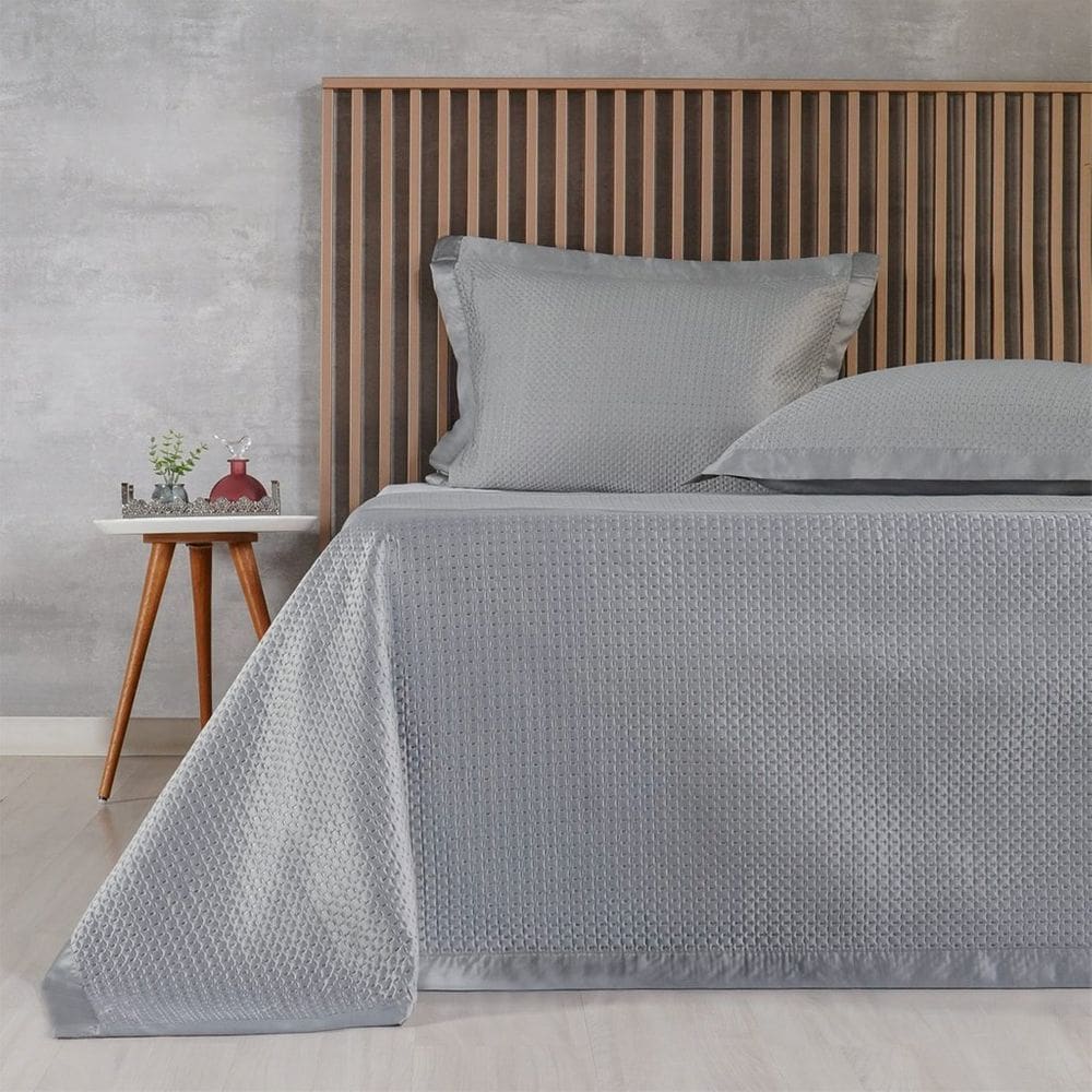 Kit Colcha Queen Satinatta Cetim 100% Poliéster 240x260cm