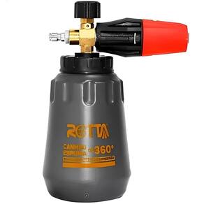 Canhão de Espuma Shampoozeira Bico 360° Snow Foam 1 Litro Profissional Rotta 376