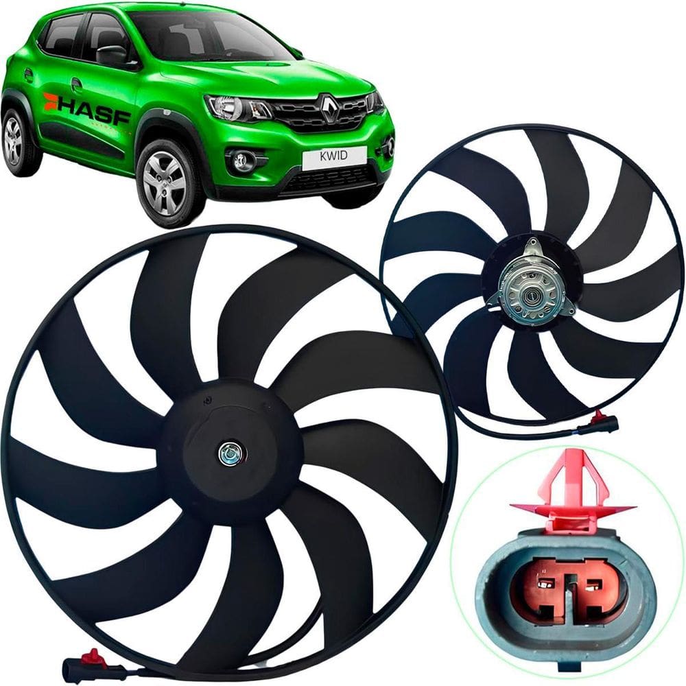 Ventoinha Radiador Renault Kwid 1.0 2021