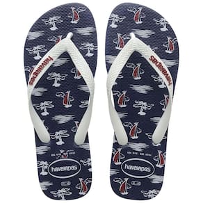 Chinelo Havaianas Top Nautical - Marinho e Branco