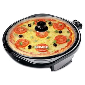 Panela Elétrica Mondial Cook e Grill 40 Redondo Preto 1270W 127V - G-03