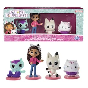 Conjunto com 4 Mini Figuras Gabby Dollhouse - Sunny