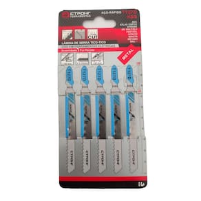 Lamina Tico Tico Hss Especial Aluminio Chapa E Tubos T127D