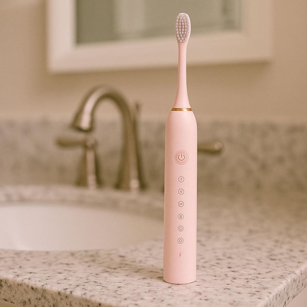 Escova Elétrica Para Limpeza De Dente 3Em1 Infantil