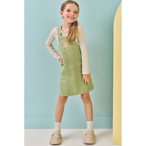 Conjunto Infaltil Salopete em Sarja Kukiê Inverno