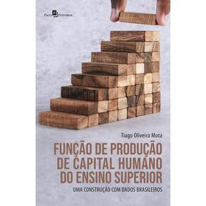 Função de produção de capital humano do ensino superior