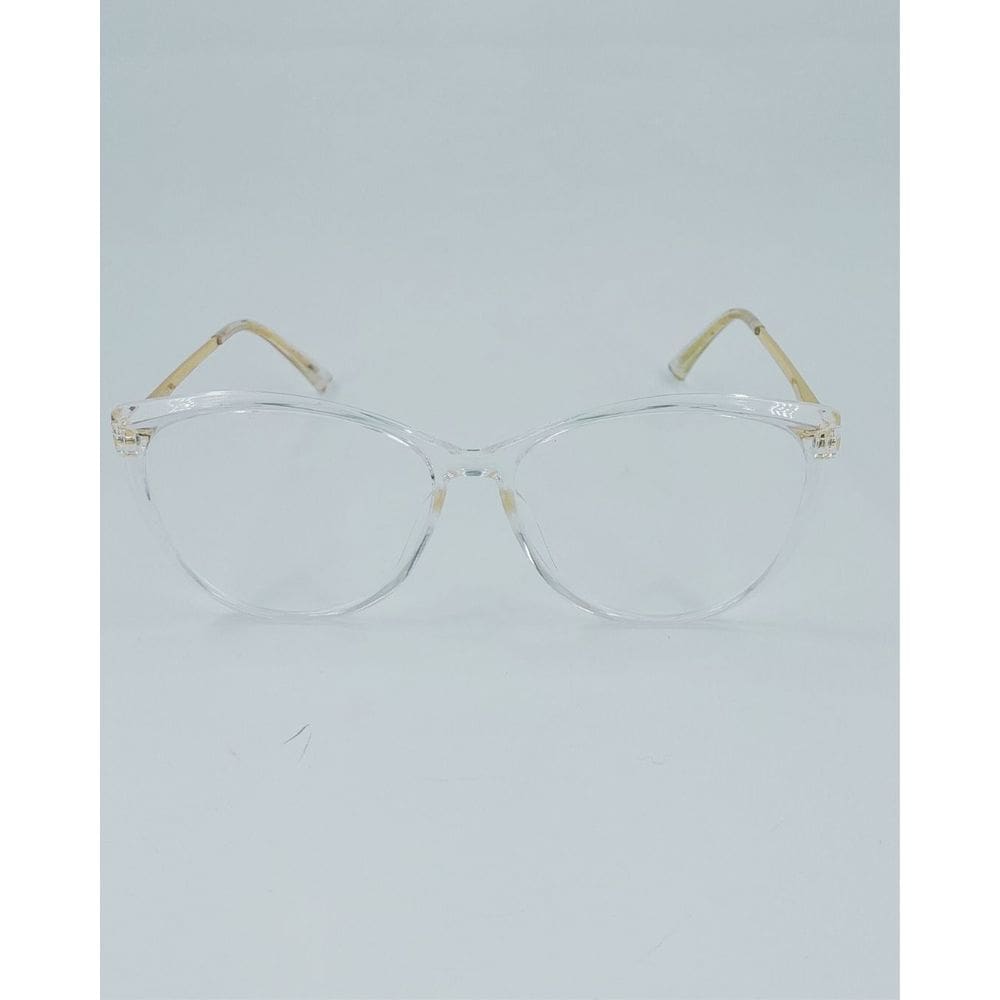 Armação Gatinho Oversize Cristal