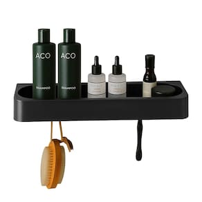 Porta Shampoo Prateleira De Parede Com Adesivo Preto - Eleve PHE100PTF Ou