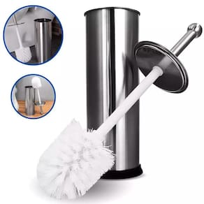 Banheiro Escovinha Aço Higiene Escova Sanitária Inox