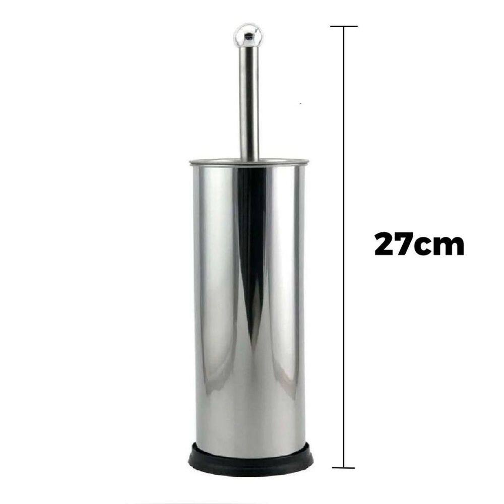 Escova Inox Sanitária Privada Banheiro Antiderrapante