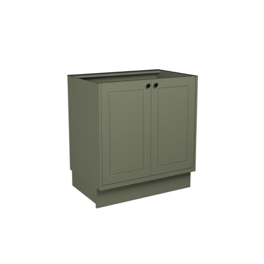 Balcão de Cozinha Évora PH 3119 c/ 2 Portas s/ Tampo 80cm Verde - Herval